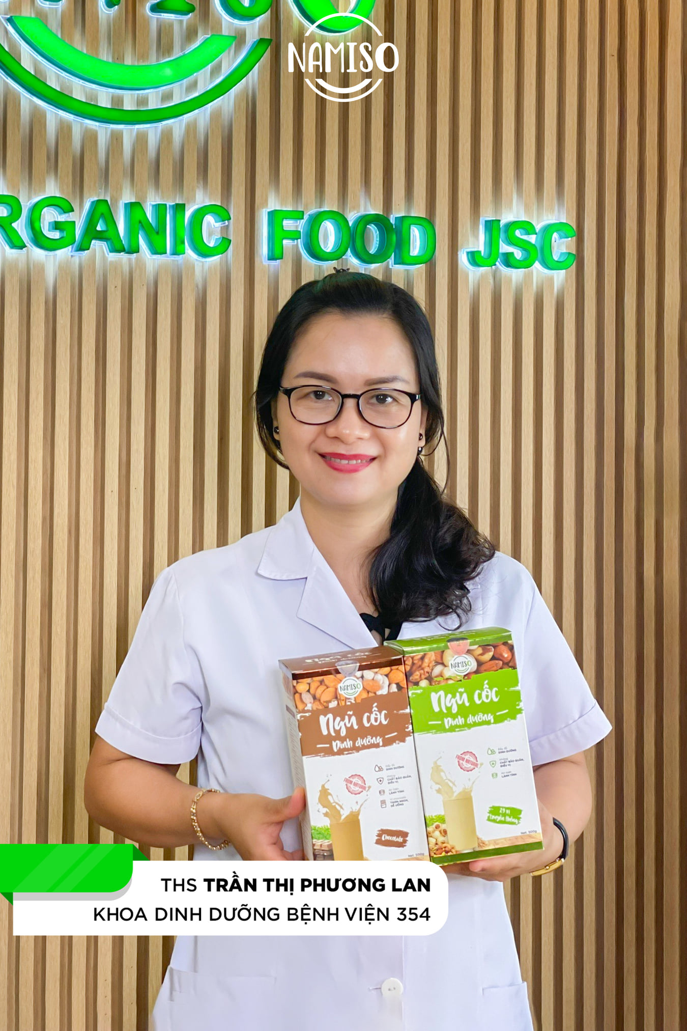 ✨Chuyên gia dinh dưỡng hàng đầu Việt Nam đồng hành cùng Ngũ cốc Namiso ✨