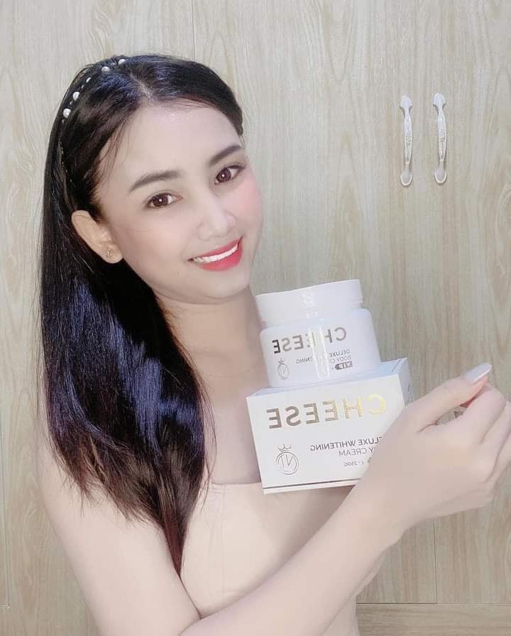 Kem body Cheese siêu mướt, siêu kích trắng, siêu kháng nước