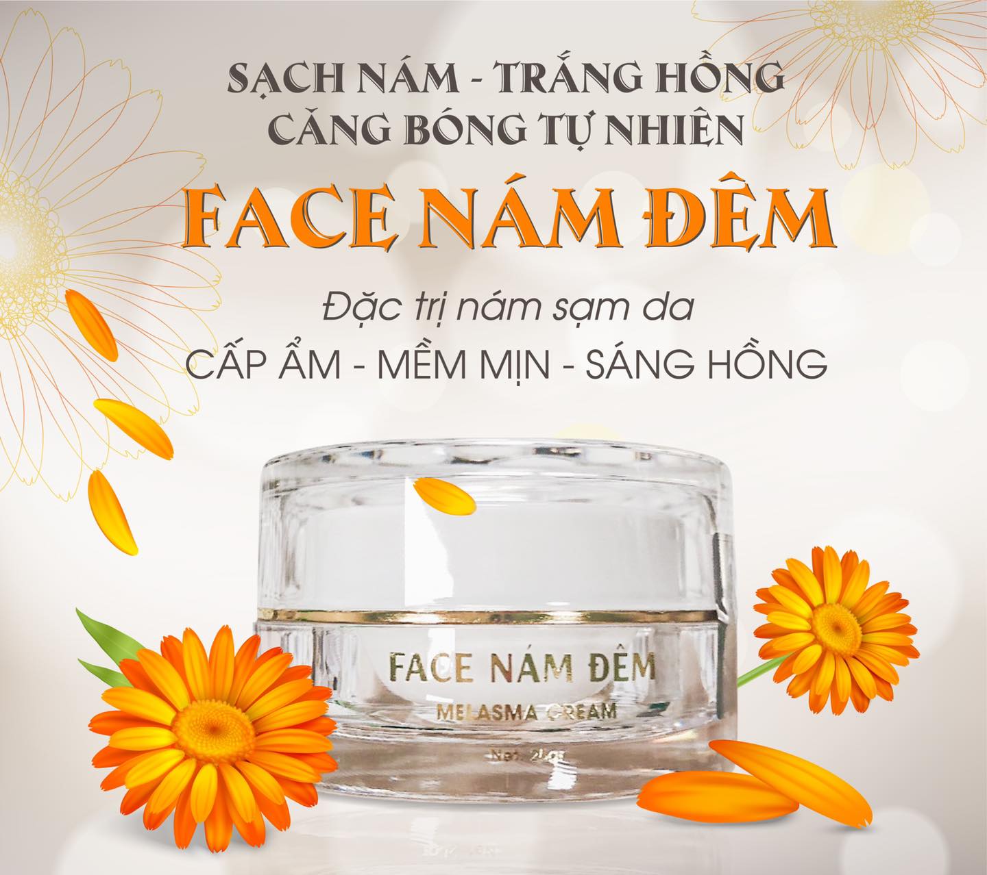 Face nám đêm N Collagen  - thay nàng giải quyết mọi nỗi lo về nám