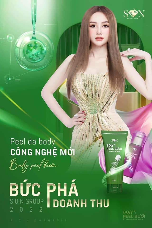 Body Peel Bưởi SON Peel được nách