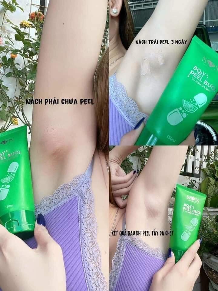 Body Peel Bưởi SON Peel được nách