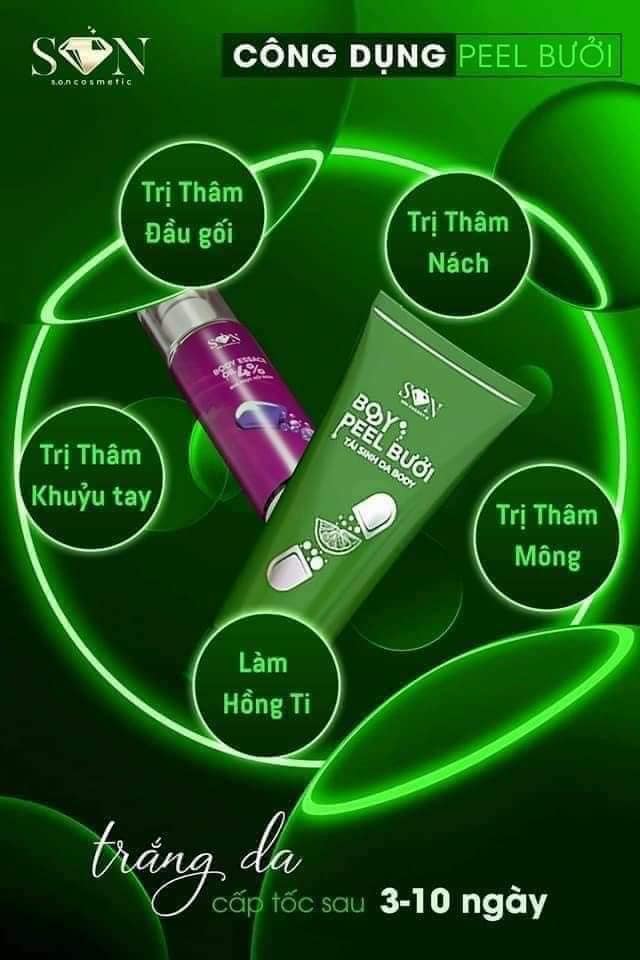 Body Peel Bưởi SON Peel được nách