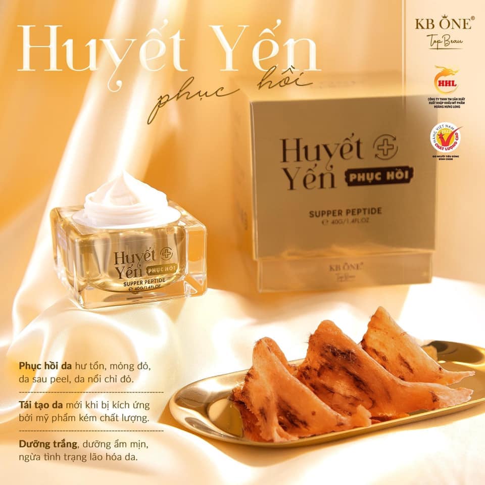 Nâng Niu Và Chăm Sóc Da Với Kem Dưỡng Huyết Yến Phục Hồi KB One 6 Nâng Niu Và Chăm Sóc Da Với Kem Dưỡng Huyết Yến Phục Hồi KB One