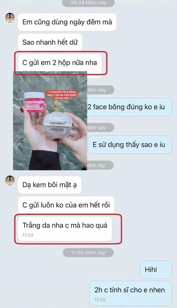 Kem Face Bông ONAYA Dưỡng Trắng Da Ngăn Ngừa Nám