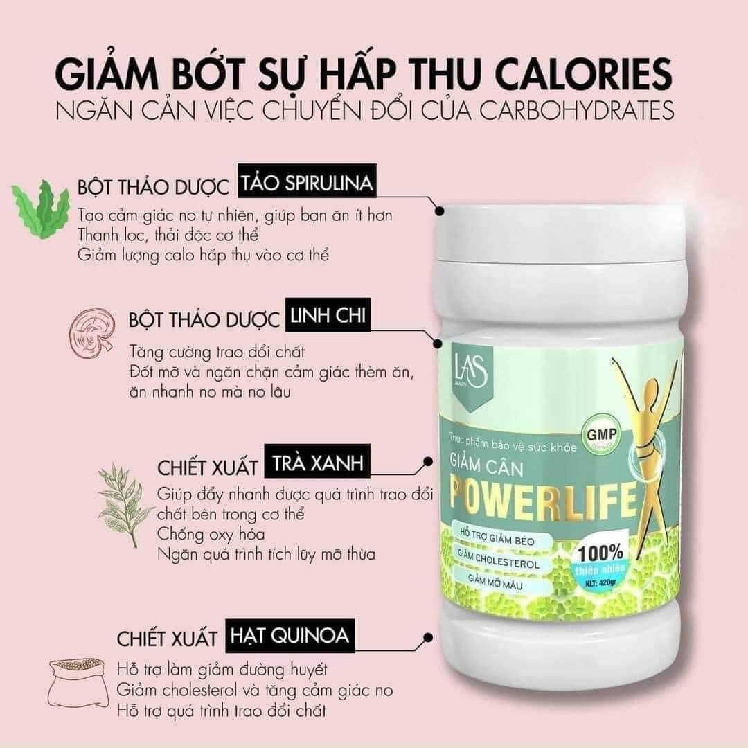 Powerlife là bữa ăn dinh dưỡng hỗ trợ giảm cân