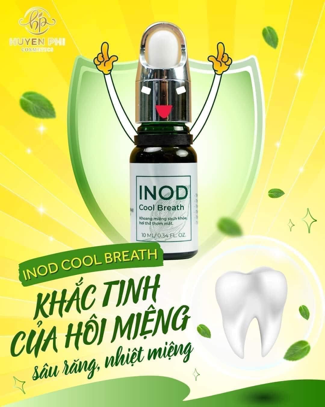 Tự Tin Giao Tiếp Với Serum Inod Cool Breath Thơm Miệng Huyền Phi