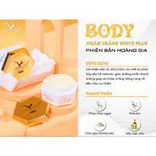 Kem Body Hoàng Gia Vip White - Làn Da Đẹp Sang Chuẩn Quý Tộc