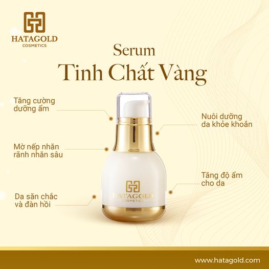 Serum tinh chất 24K siêu phẩm của nhà Hatagold