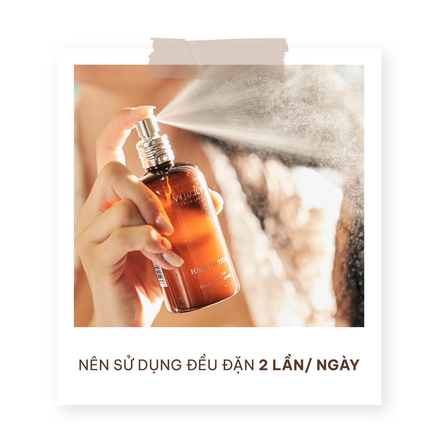 Mở khóa bí mật để có mái tóc chắc khỏe hơn với Hair Lotion ViJully