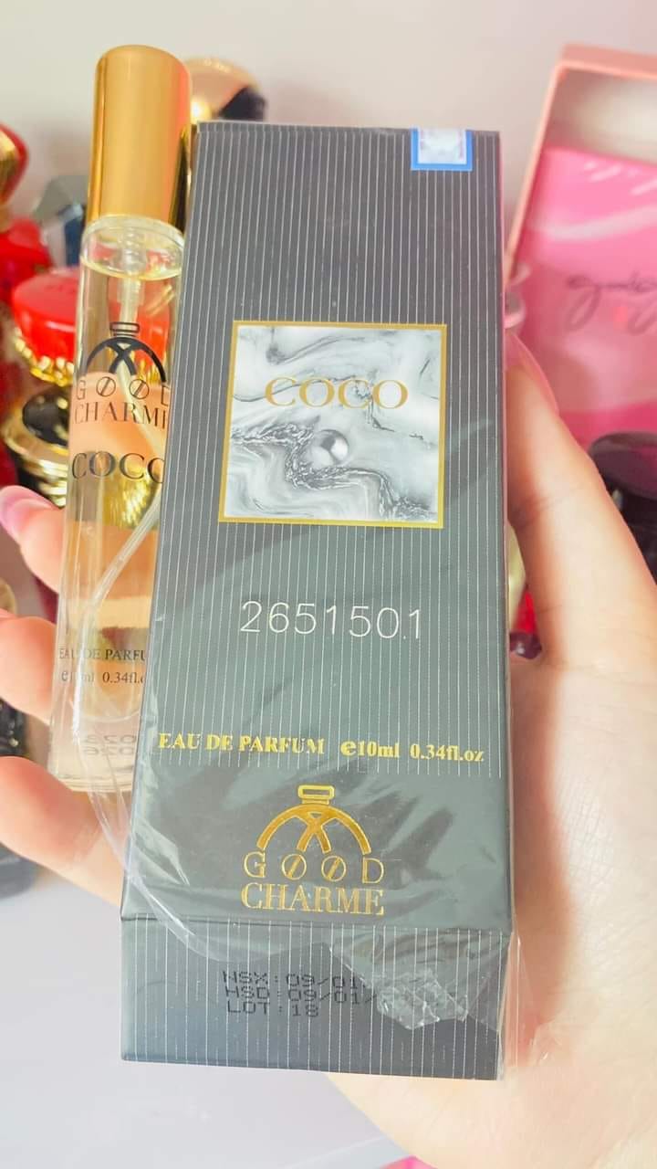 Nước Hoa CoCo 10ml Đen Good Charme