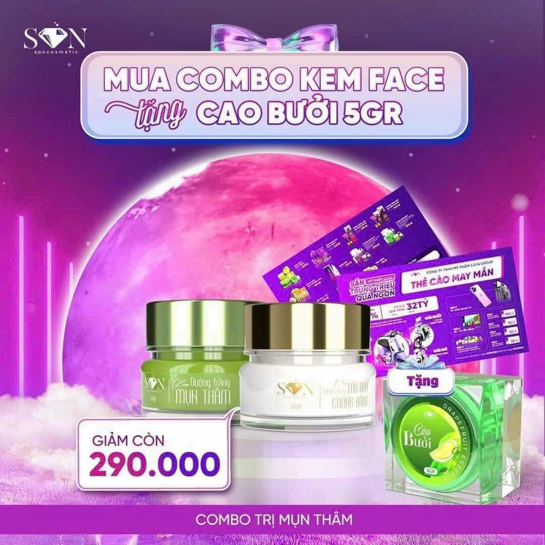 Combo Face đang bán chạy nhất ưu đãi dùng thử giảm giá sốc cho chị em