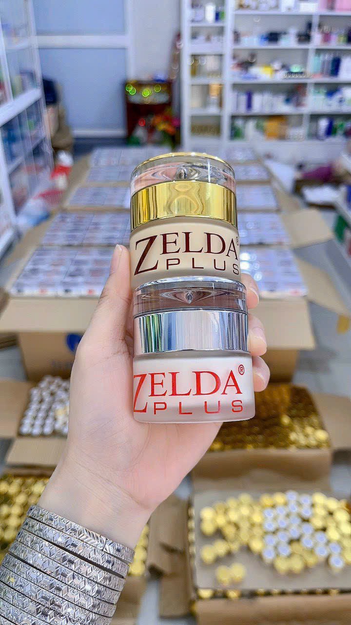 Kem Zelda Plus bộ đôi siêu trị nám dưỡng trắng da chuẩn chỉnh đến từng nốt