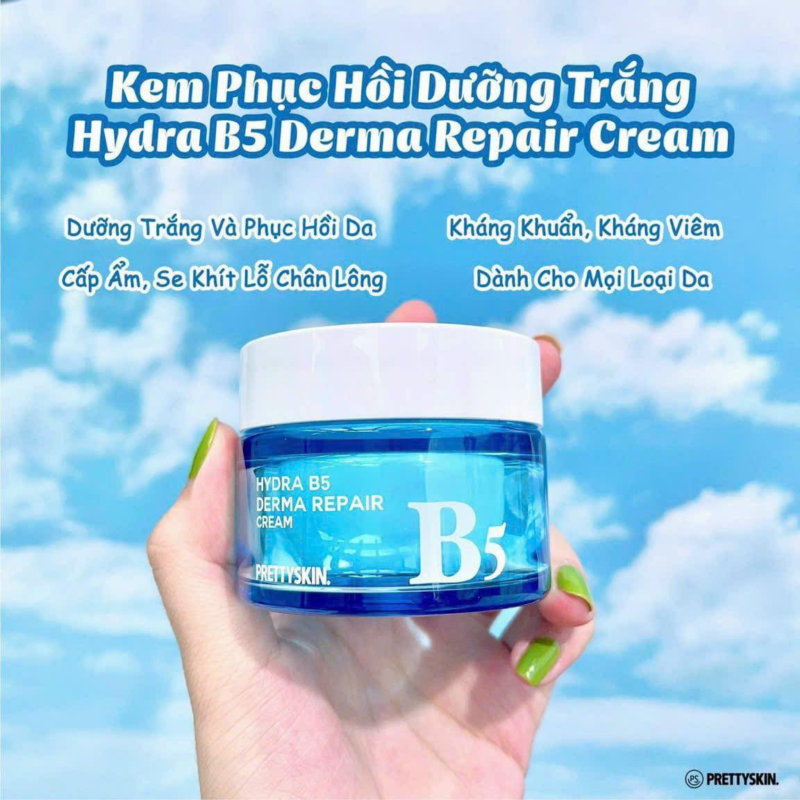 Chăm sóc chuyên sâu cho da nhạy cảm cùng bộ sản phẩm Hydra B5 Prettyskin