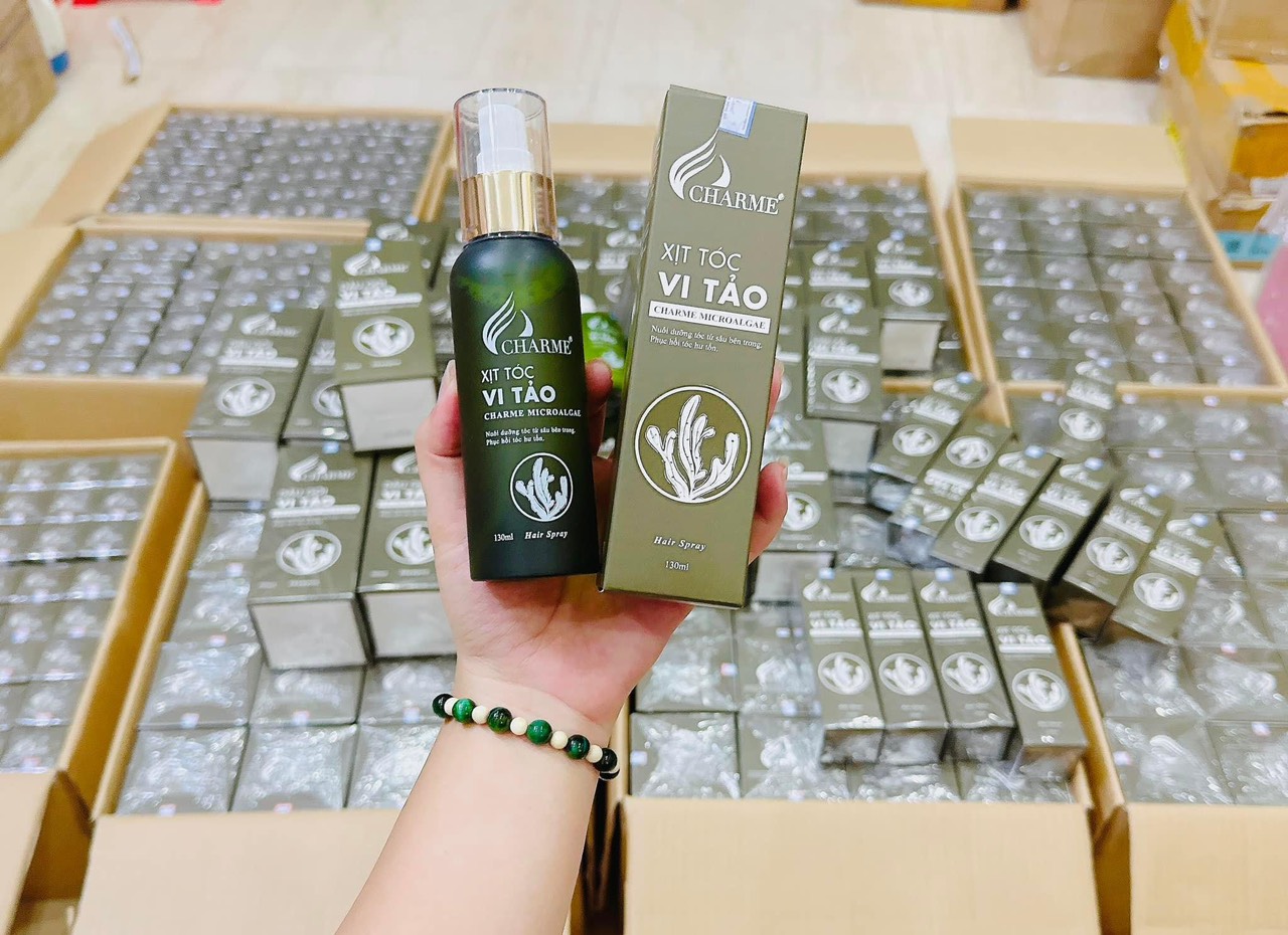 Bộ 3 dầu gội dầu xả Vi Tảo Charme lựa chọn hoàn hảo dành cho mái tóc
