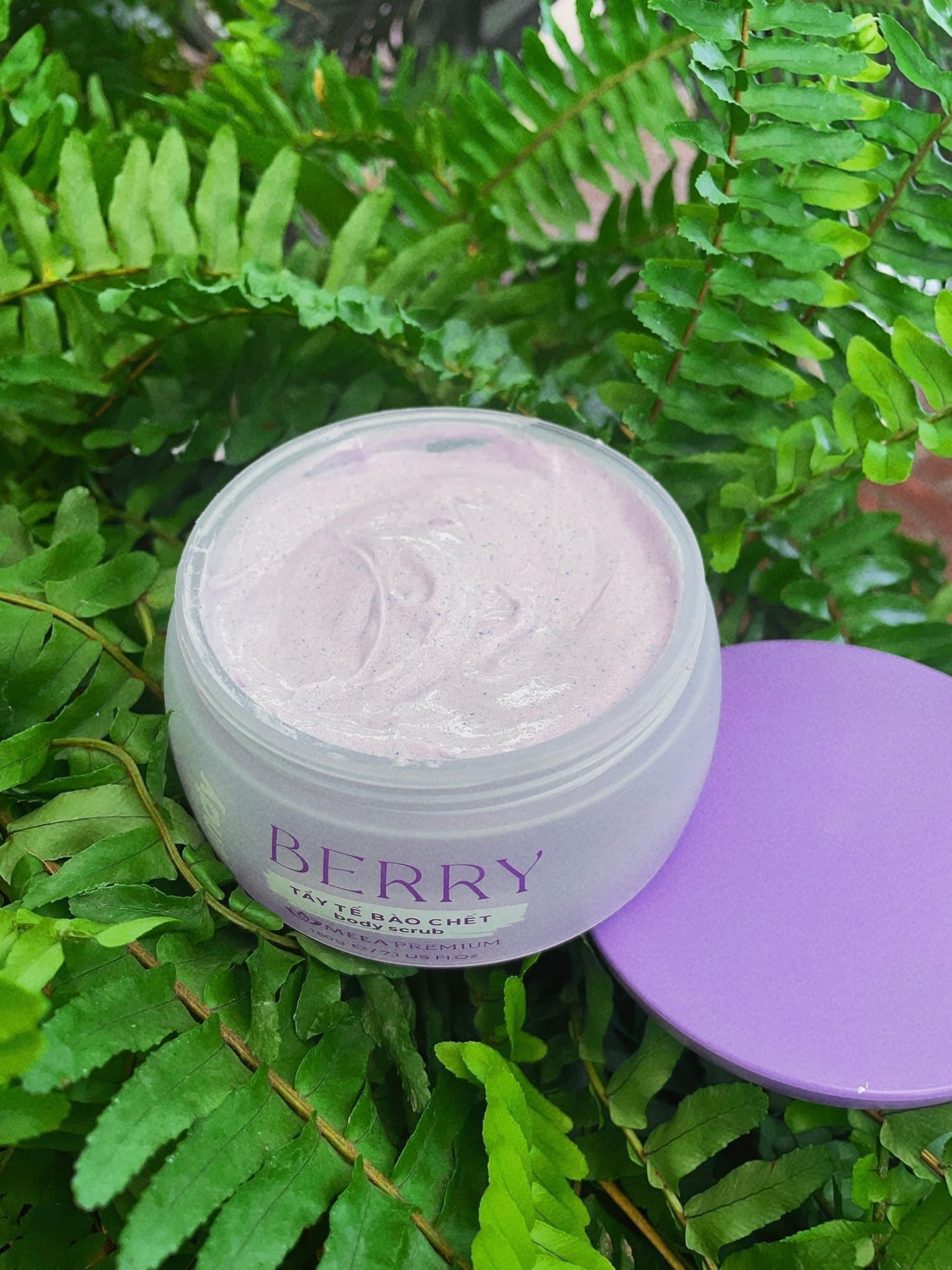 Tẩy Tế Bào Chết Berry hoàn toàn dễ chịu với da