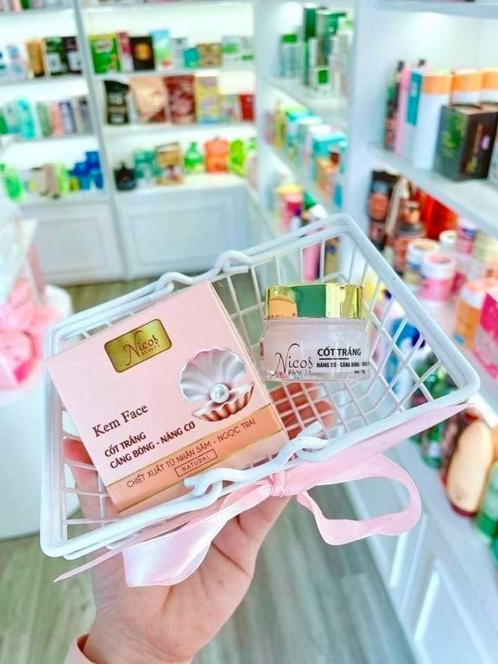 COMBO kem Face cốt Nám Đông ý NiCos và kem cốt Trắng nâng cơ Nicos Beauty