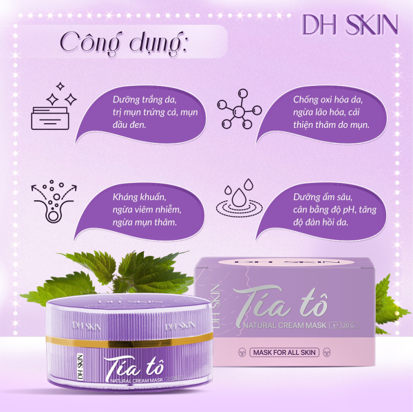 MẶT NẠ TÍA TÔ DH SKIN