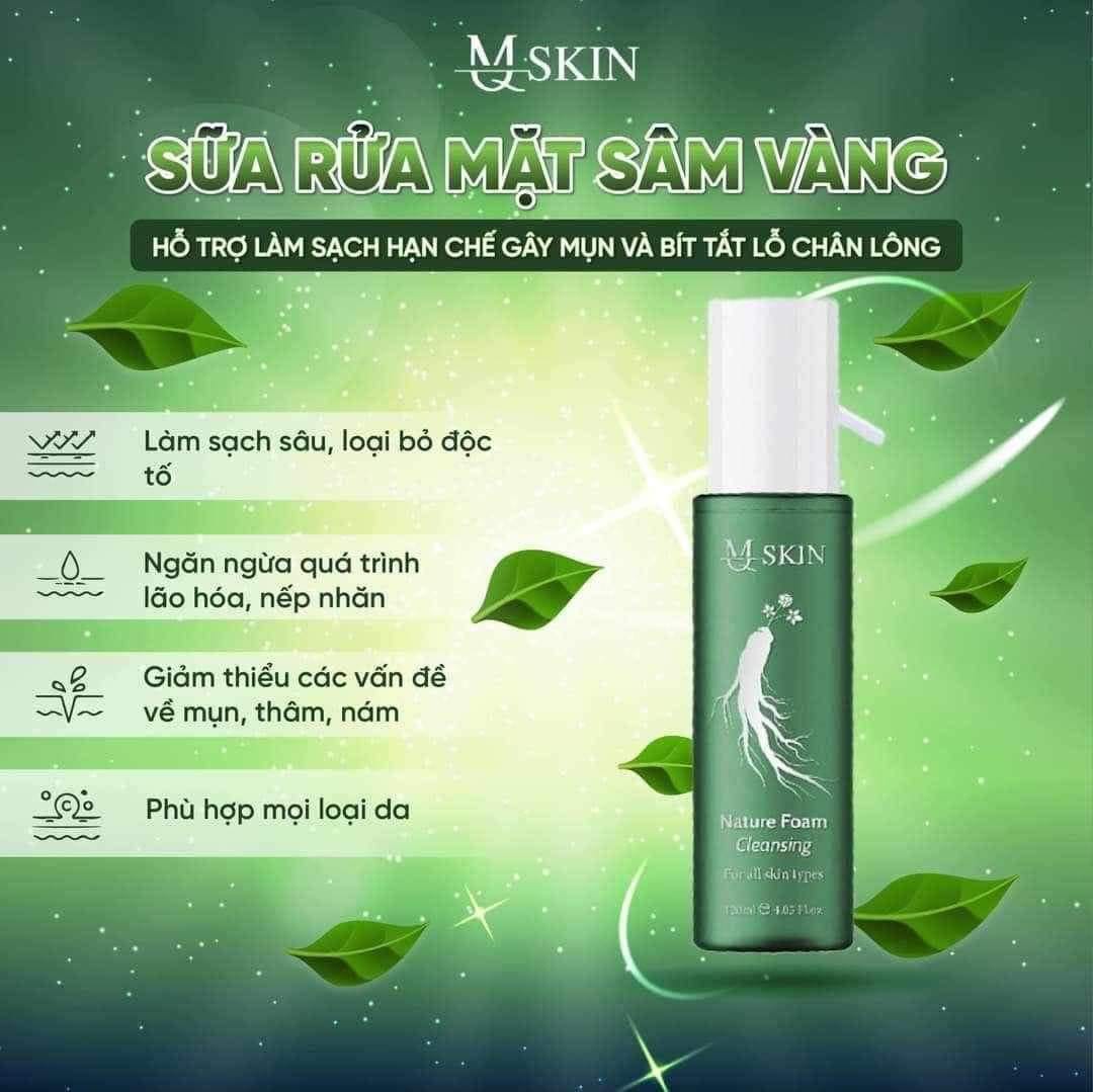 Combo mụn Sâm Vàng MQ Skin