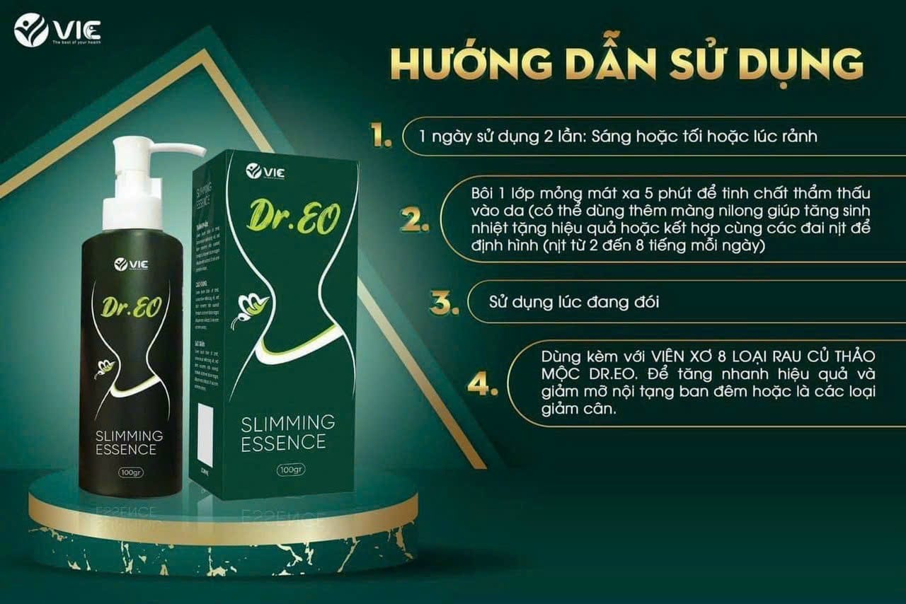 Tinh Chất Tách Mỡ Nọc Ong Dr EO Slimming Essence VIC Organic