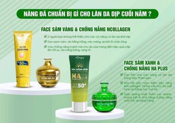 Với 2 siêu phẩm của nhà NCollagen sẽ nhanh chóng giúp nàng hóa giải mọi âu sầu về nám