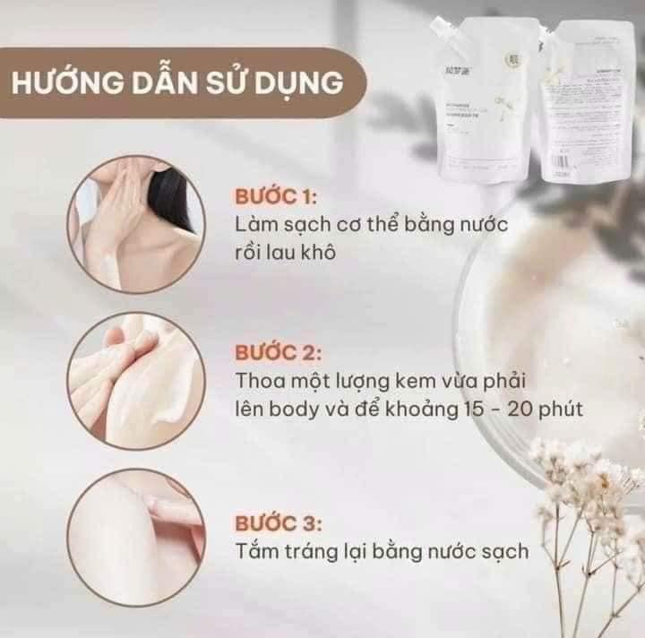 Kem Ủ Trắng Body Hunmui Bản Trung