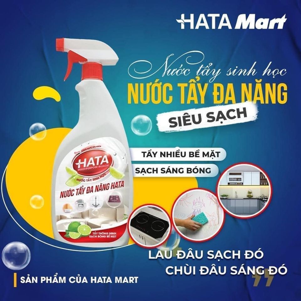 Combo 2 Chai Nước Tẩy Đa Năng Hata