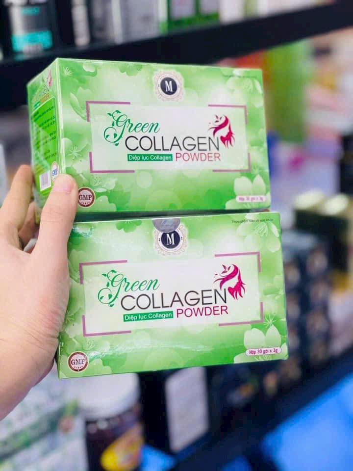 Diệp lục Collagen cam kết bổ sung chất xơ rau xanh và nước cho cơ thể và còn có rất nhiều tác dụng khác
