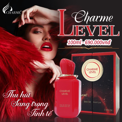 Nước Hoa Nữ Charme Level 100ml