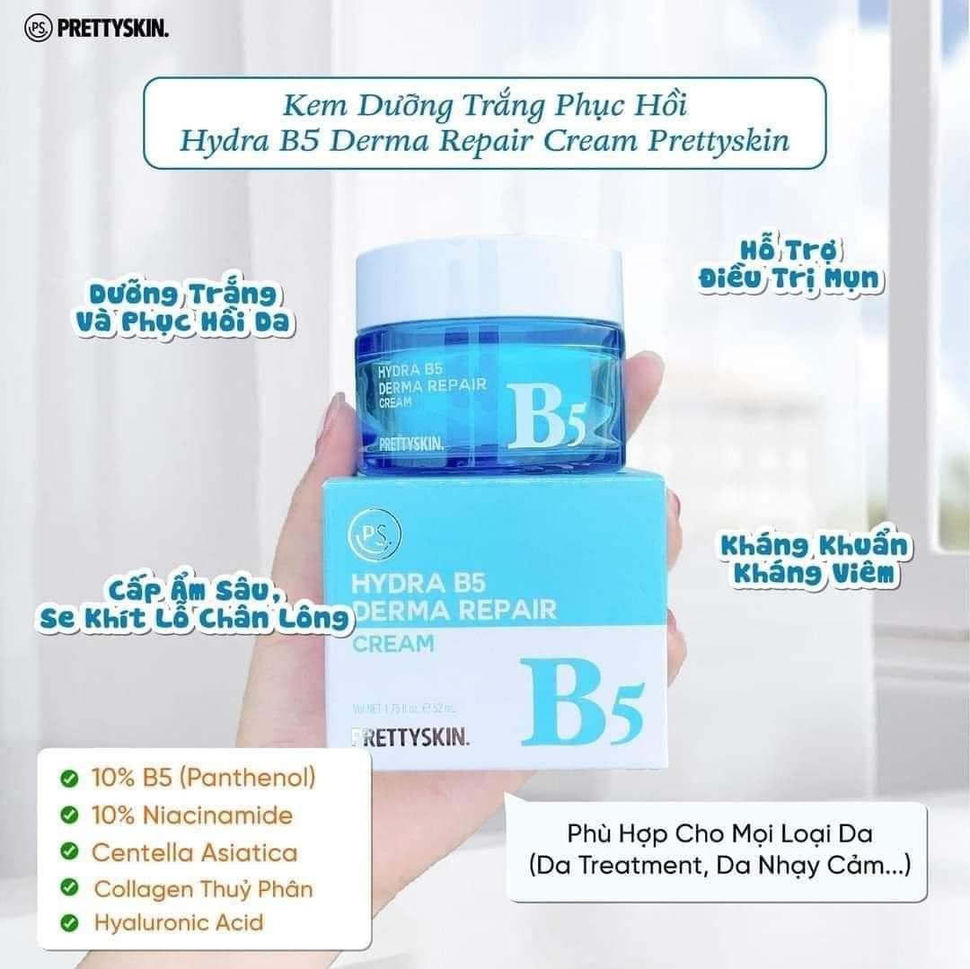 Kem dưỡng B5 giải pháp duy trì kết quả phục hồi tái tạo da