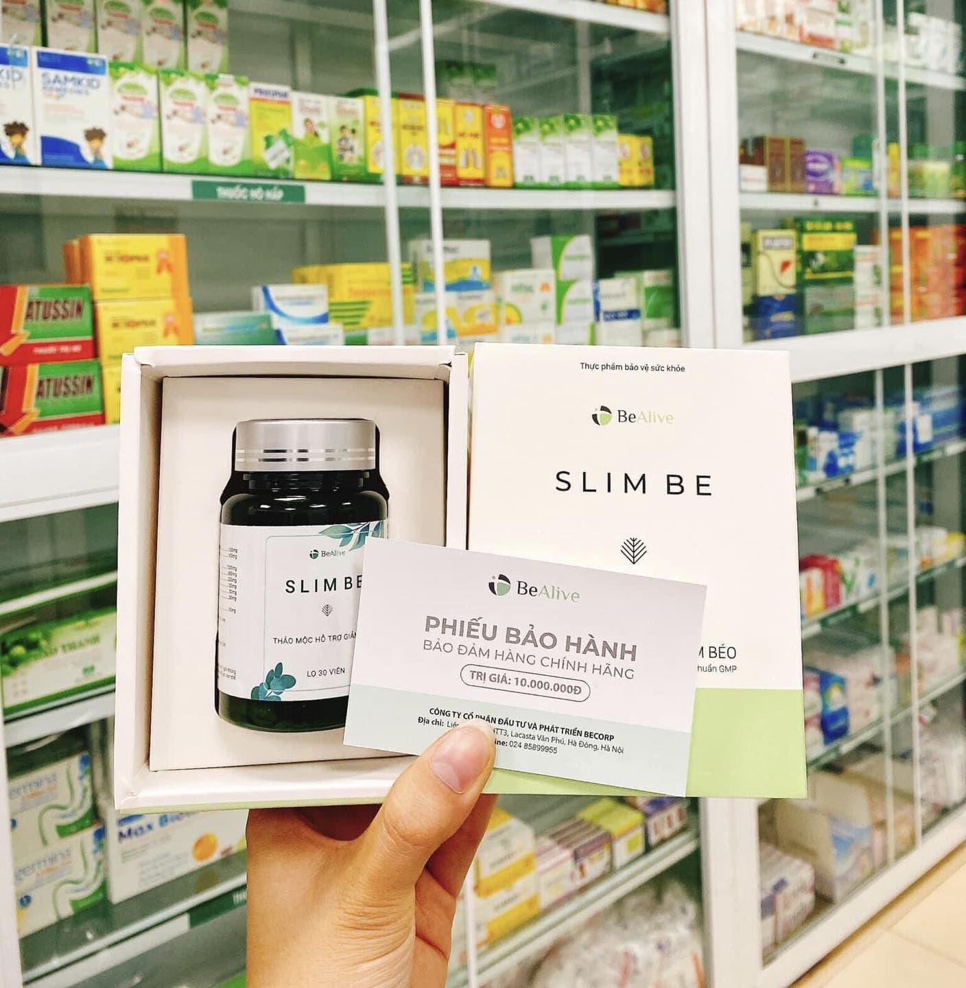 1 hộp Giảm Cân SlimBe  BeaLive chính hãng