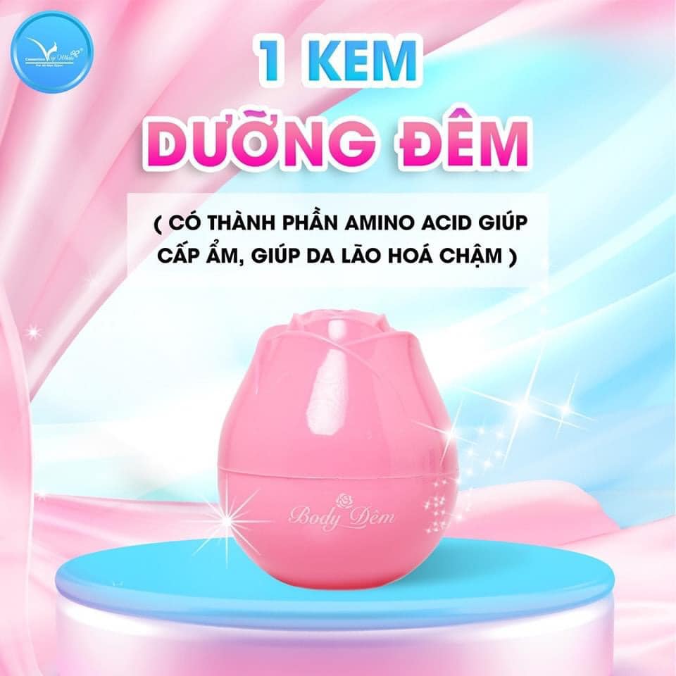 Dưỡng trắng da nhưng sợ bắt nắng thử ngay Kem Body Ngàn Hoa Vip White