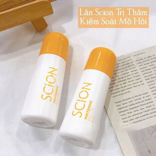 Lăn Khử Mùi Scion Whitening Roll On Mẫu Mới đã tốt nay còn tốt hơn