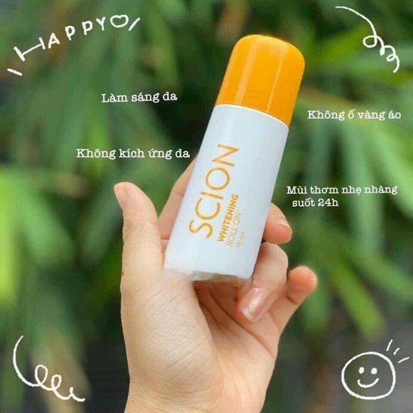 Lăn Khử Mùi Scion Whitening Roll On Mẫu Mới đã tốt nay còn tốt hơn