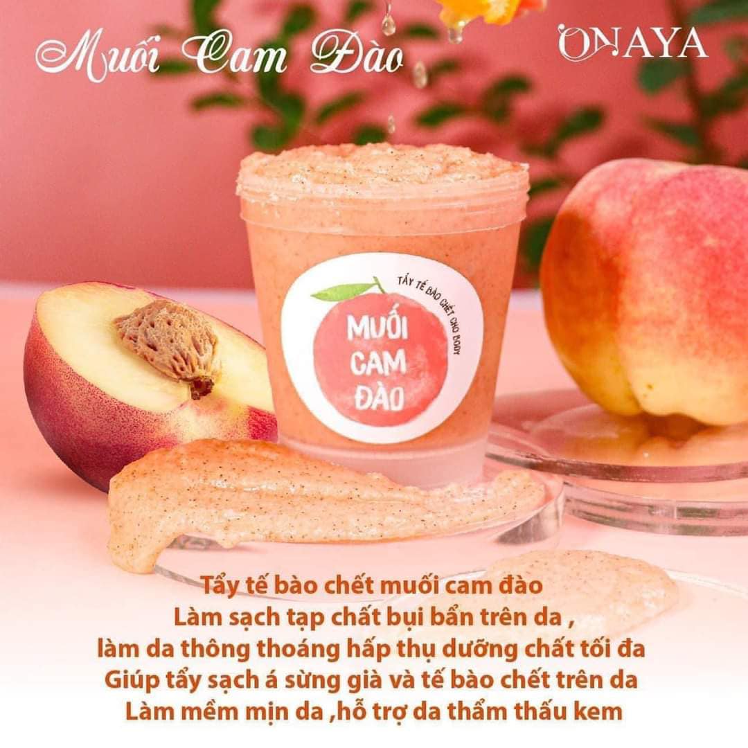 Tẩy Tế Bào Chết Onaya Muối Cam Đào