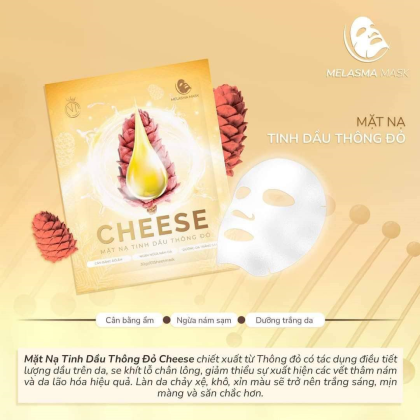 Mặt Nạ Tinh Dầu Thông Đỏ Cheese NT Cosmetics