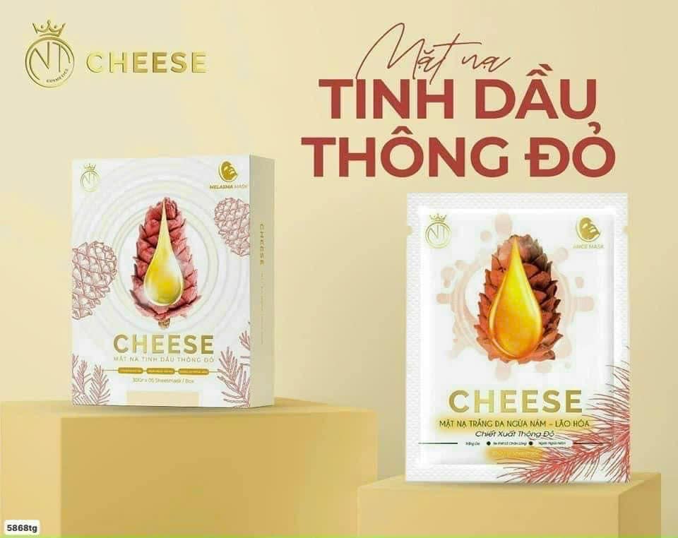 Mặt Nạ Tinh Dầu Thông Đỏ Cheese NT Cosmetics