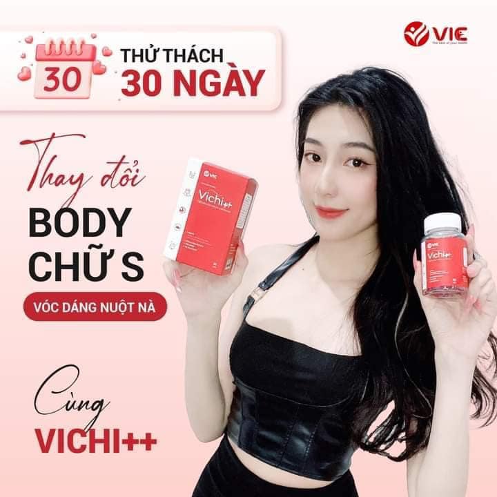 Siêu phẩm trị lờn Viên Uống Giảm Cân Vichi++ VIC Organic